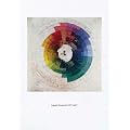 Artoz Kunstkarte Giacometti: Farbkreis, Format A5, ein Set besteht aus Einlegeblatt, Kuvert und Karte - verpackt zu 6 Sets - Preis f�r 6 Sets