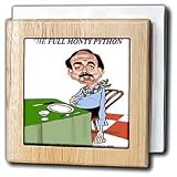 Review 3dRose LLC  / The Full Monty Python - 6 Inch Tile Napkin Holder