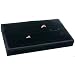 25 Ring Tray Black Velvet Slatwall Jewelry Case Display