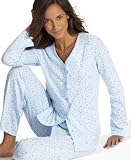 Charter Club Two-Piece Long-Sleeve V-Neck Pajama Set