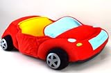 Hundebett Katzenbett Hundekissen Auto Wagen rot 74x46x15 cm Katzenhaus Hundehaus HH55
