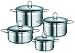 Rohe Germany 253111-04 Sienna Nimm-4-Set, Topfset Edelstahl 4-teilig