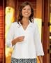 Orvis Three-Quarter-Sleeved Bali Lace Shirt