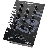 Pyle-Pro PYD715 2 Channel Professional Stereo DJ Mixer (6.5", RCA Inputs, RCA Output)