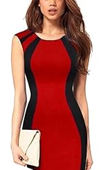 Sexy Shift Lace Colorblocking Floral Print Polyester/Spandex Bodycon Dress 