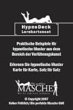 Die perfekte Masche: Die perfekte Gespr&auml;chshypnose - das Lernkartenset (Hypnodeck) - Volker Fr&ouml;hlich