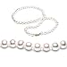 Single Strand 22 Inch 7-8mm White Freshwater Cultured Pearl Necklace