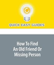 How To Find An Old Friend Or Missing Person