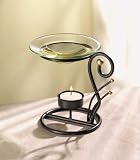 ART DECO OIL WARMER