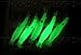 thkfish Fishing Sabiki Rigs， 10pack #17/#18 Glow Soft Shrimp Sabiki Lure Fishhook Fishing Sabiki Sea Fishing Rigs