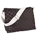 Messenger/Baby Bag - White/Black