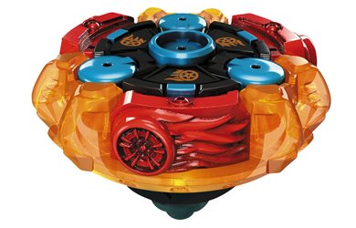 Mega Bloks Battle Strikers Turbo Tops Reload Striker Set Supercharge Magnext