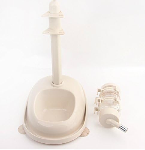 ScientistPet Dog Dispenser Lift Drinking Fountain White