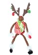 20" Christmas Brites Posable Jingle Bell Reindeer Decoration