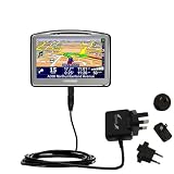 International Wall / AC Charger for the TomTom Go 520 - Gomadic Brand w/ TipExchange Technology