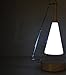 LUOYIMAN® Touch Sensor LED Table Lamp with Mini Speaker Table Pendant Lamp/light Triangle and Conical Design LED Eyes-care Light Loudspeaker for MP3 Phone and Adjustable Lightness(Black)
