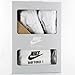 Nike [325337-111] Force 1 Gift Pack (CB) Crib Sneakers White/White-WHITEM