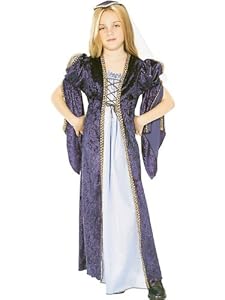 Girl's Velvet Juliet Costume