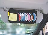 10 Capacity Visor Organizer/CD Holder, Black