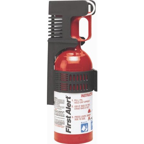 First Alert Auto Fire Extinguisher UL rated 5-B:C (Red)