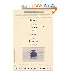 Click here to buy First You Have to Row a Little Boat: Reflections on Life and Living by Richard Bode.