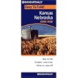 Rand McNally Easy Finder, Kansas Nebraska: Highways and Interstates (Easyfinder Maps) by Travel Maps