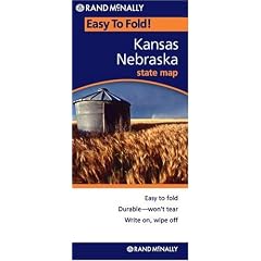 Rand McNally Easy Finder, Kansas / Nebraska: Highways & Interstates (Easyfinder Maps)