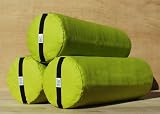 Bheka Round 100% Cotton Yoga Bolster (Kiwi)
