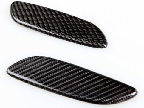 Deltalip BMW E90 E92 E93 M3 Real Carbon Fiber Front Bumper Reflector Cover