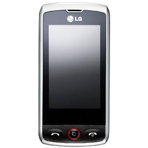 LG GW520 Etna 3G schwarz silber Smartphone