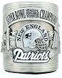 New England Patriots Stainless Steel Beverage Can Cooler - NFL Football Fan Shop Sports Team Merchandise