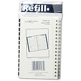 AT-A-GLANCE DayMinder Weekly Appointment Wirebound Planner Refill for G235, 12 months, 3.75 x 6 Inch Page Size (G235-53)
