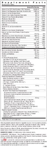 Rainbow Light Advanced Nutritional System  Food Based  Tablets  180 tablets