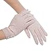 Kenmont Summer Women Sun Uv Protection Outdoor Solid Color Cotton Driving Gloves