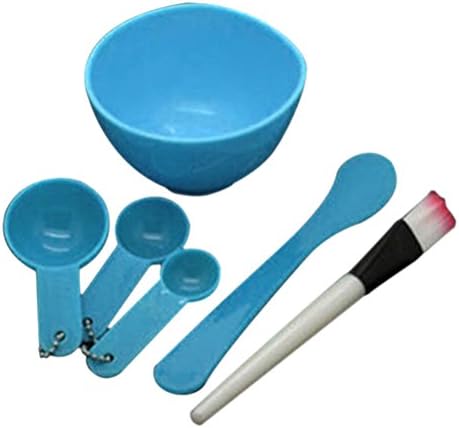 ensunpal store Chic 6in1 Makeup Beauty Facial Face Mask Bowl Brush Spoon Stick Tool Set