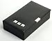 Dulwich Designs 69289 Black Leather Cufflink Box