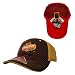 Falstaff Pocket Mesh Flex Baseball Cap (Brown) by All Star Apparel