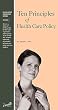 Ten Principles of Health Care Policy (Legislative Principles Series, Number 3)