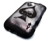 HTC Wildfire S Ace Skull Case Cover Skin Protector METRO PCS ONLY