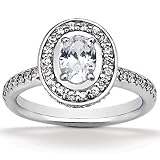 0.72 CT SEMI MOUNT DIAMOND ENGAGEMENT RING SETTING 14K