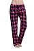 CYZ Women's 100% Cotton Flannel Plaid Pajama/Lounge Pants