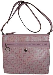 Women's Coach Purse Handbag Chelsea Bias File Crossbody Bag Light Pink/Pink