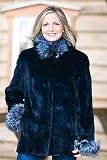 Women's Sheared Beaver Parka with Fox Trim