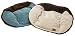 Tuckered Out Dog Bed - Beach Glass/Chocolate (Large)