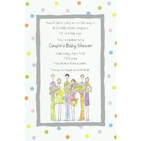 His & Hers Baby Shower Invitation by Inviting Company