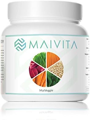☆ MaiVeggie ☆ Best Vegetable Powder ● Organic and All Natural Ingredients ● Quinoa ● Beet Juice ● Carrot Juice ● Whole Pumpkin ● Phytonutrient Dense Greens (Spinach and Wheatgrass) ● Comes with MAIVITA's 100% Money Back Guarantee!