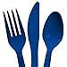 (16 Forks, 16 Spoons & 16 Knives) (Navy)