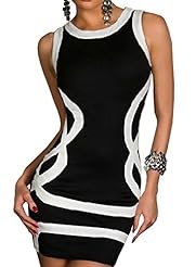 Polyester Cocktail Short Striped Print Bandage Dress/Club Dress/Evening Dress/Prom Dress/Party Dress 
