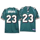 Miami Dolphins Ricky Williams #34 Junior Womens NFL One Shoulder Jersey (Small)