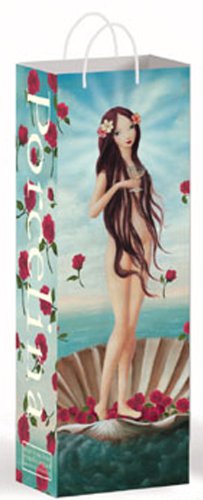 Bottle bag with rope handles Bottle bag with rope handles, size 115mm x 90mm x 370mm Stephen Mackey